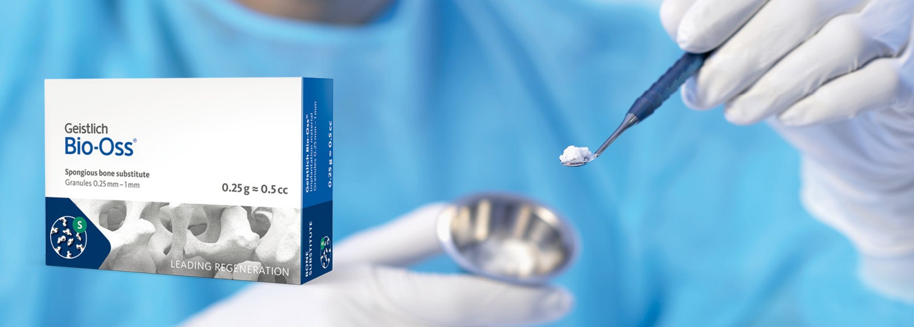 thumbnail image 2 of Geistlich Bio-Oss Pen Large Granules (1mm-2mm) Bone Grafting 0.5g/1.5cc Exp 2026-01 2 of 6