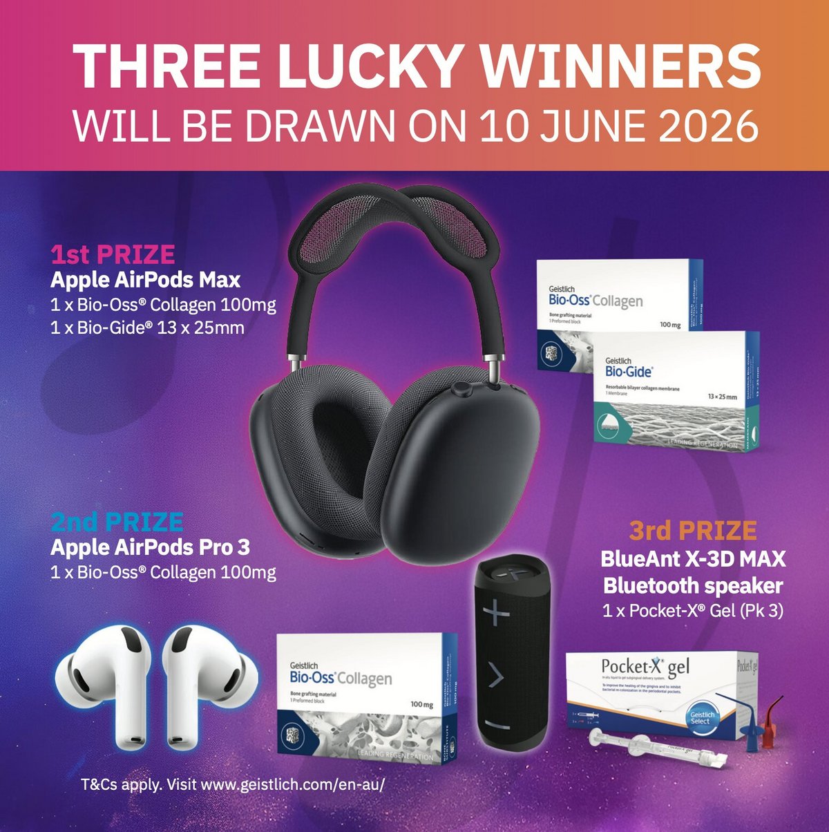 Geistlich Track Record Prizes