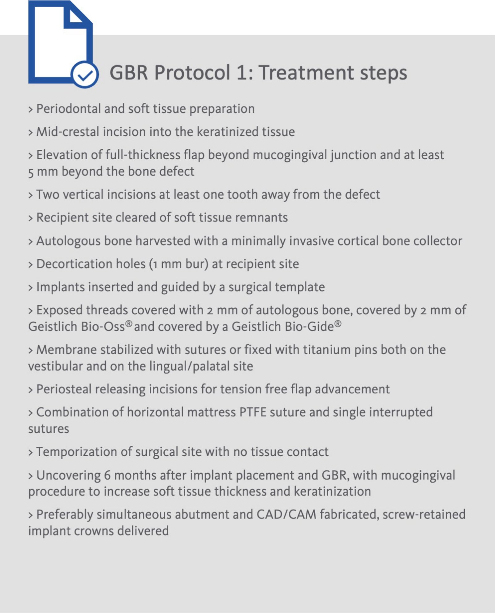 3 Key protocols for horizontal and vertical bone defects - Geistlich ...